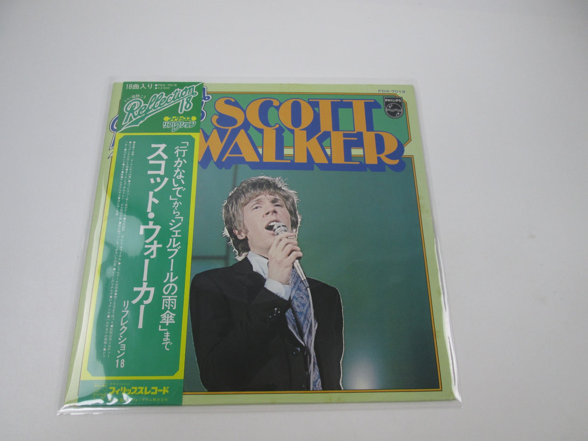Scott Walker Reflection 18 FDX-7019 with OBI Japan LP Vinyl