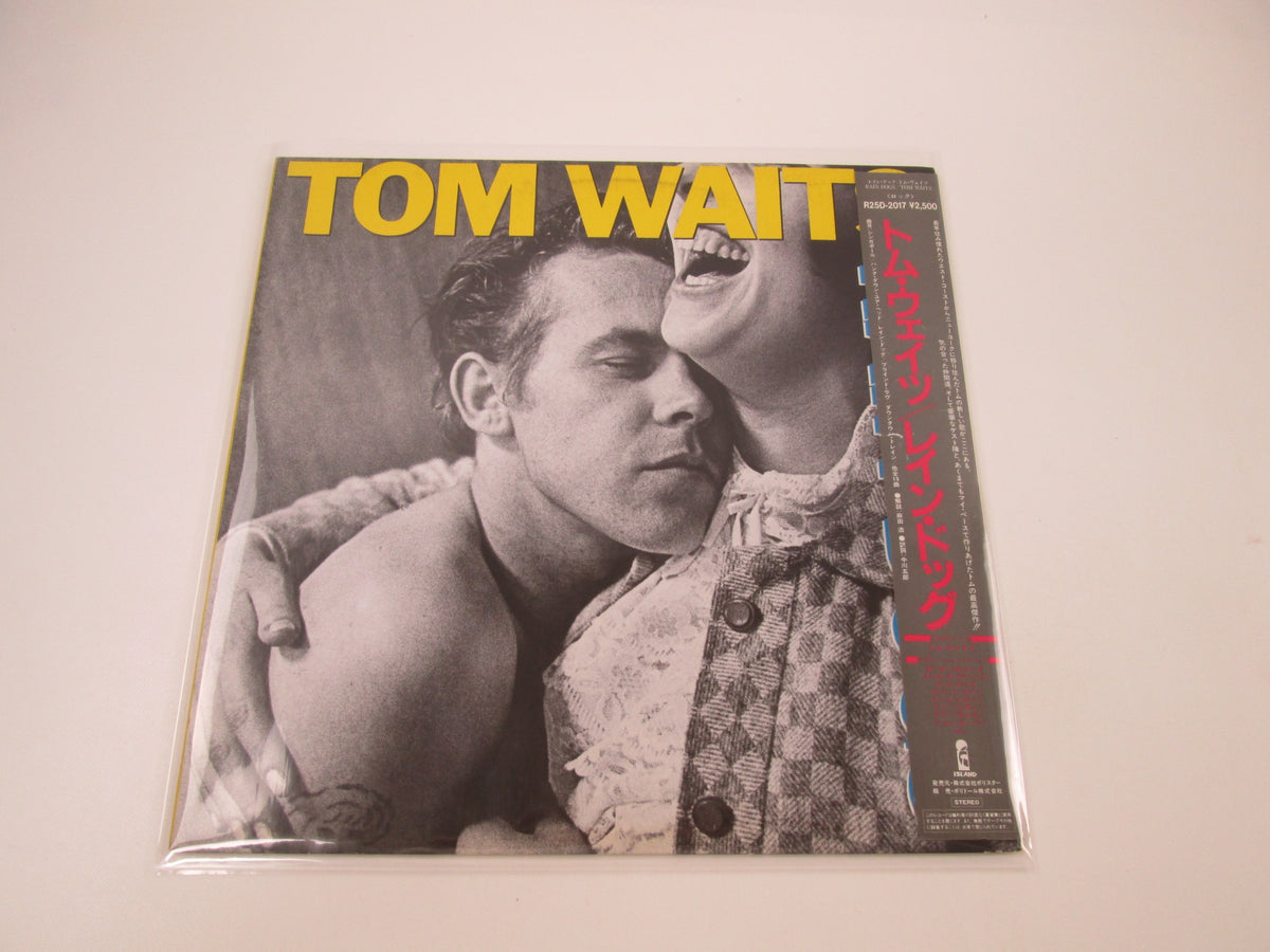 Tom Waits Rain Dogs Promo R25D-2017 with OBI Japan LP Vinyl