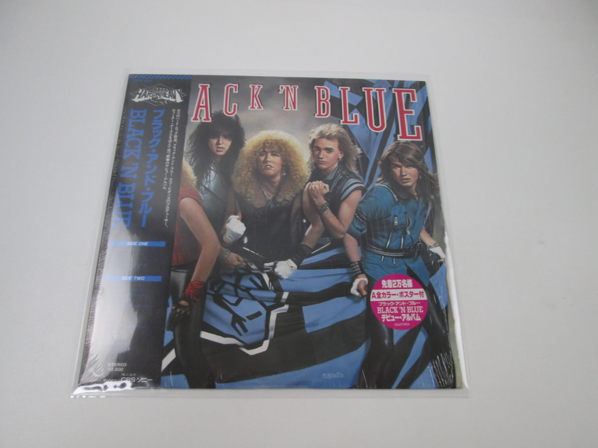 Black 'N Blue Geffen 28AP 2903 with OBI Hype Japan LP Vinyl