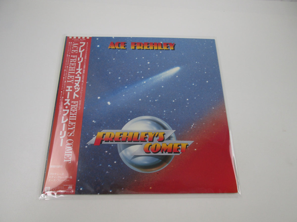 Ace Frehley Frehley's Comet Promo Atlantic P-13521 with OBI Japan LP Vinyl