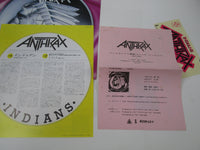 Load image into Gallery viewer, Anthrax Indians Promo Polystar R15D-2077 with OBI Sticker Japan LP Vinyl
