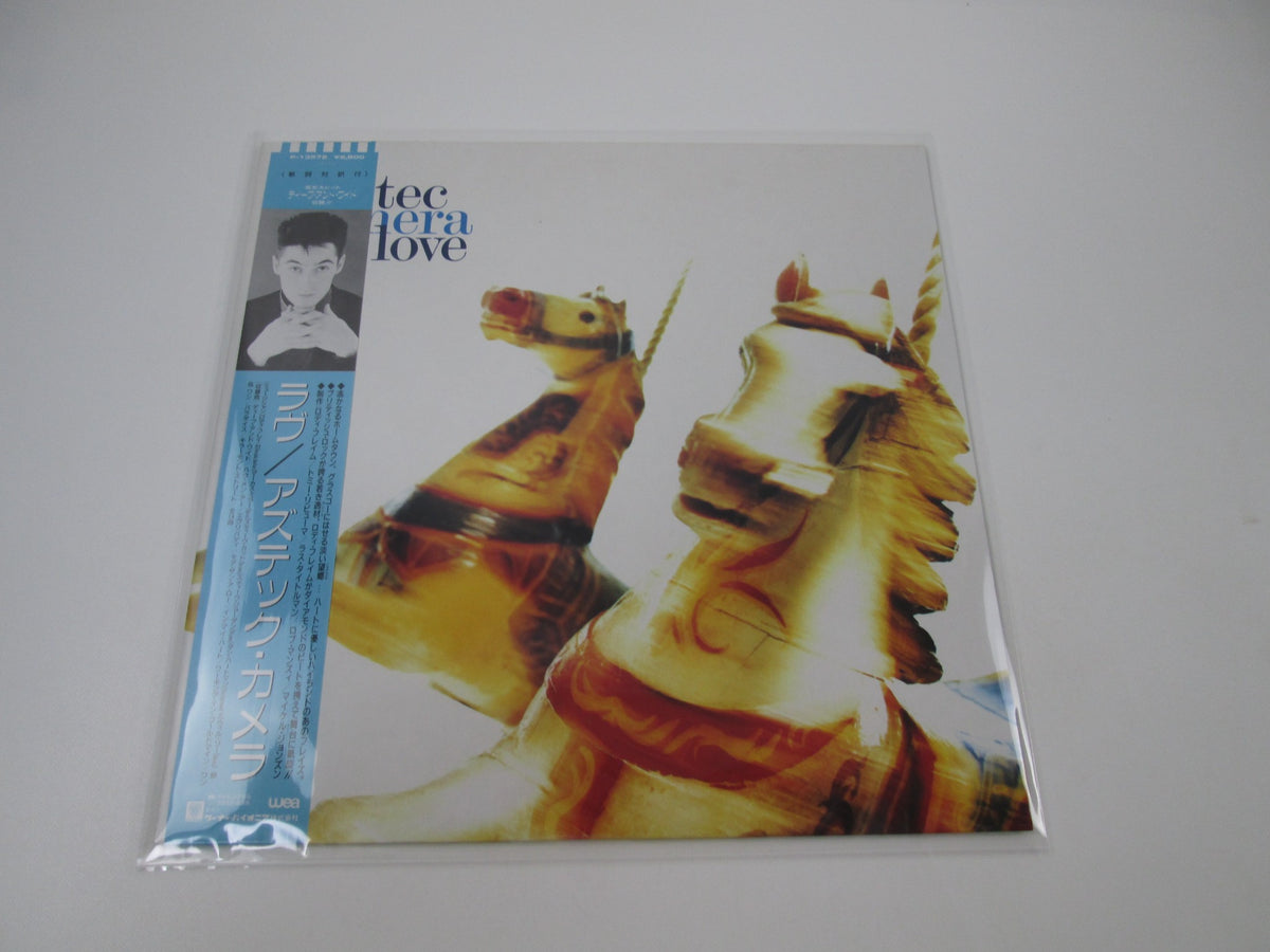 Aztec Camera Love Promo P-13572 with OBI Japan LP Vinyl