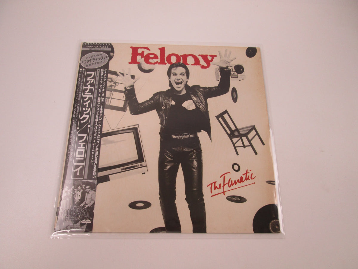 Felony The Fanatic Promo C25Y 0045with OBI Japan LP Vinyl