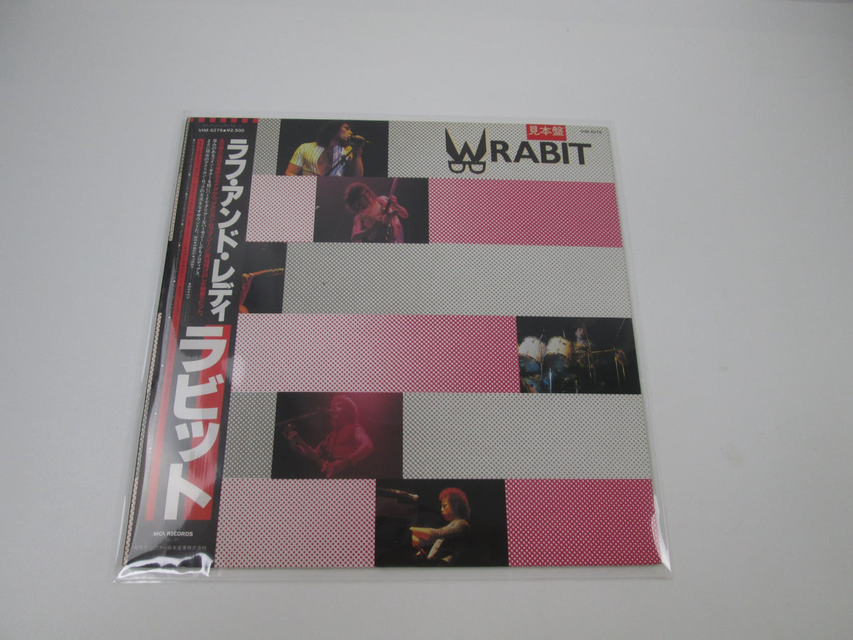 Wrabit Wrough & Wready Promo VIM-6279 with OBI Japan LP Vinyl