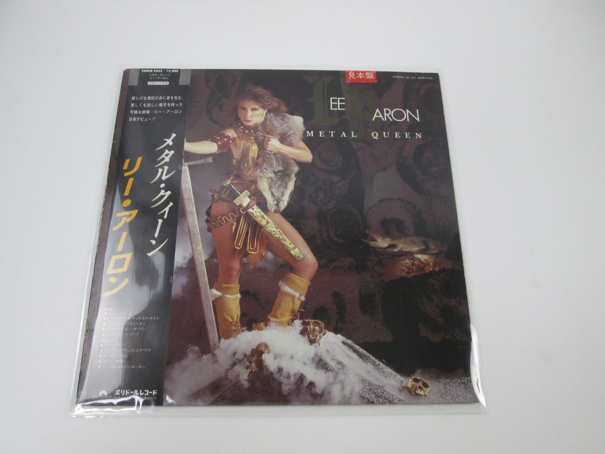 Lee Aaron Metal Queen Promo 28MM 0363 with OBI Japan LP Vinyl