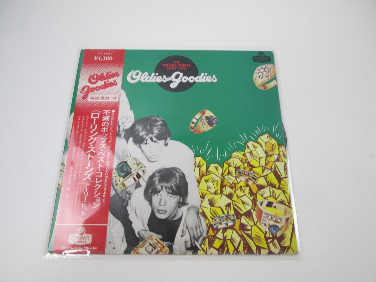 THE ROLLING STONES EARLY HITS GT-166 with OBI Japan LP Vinyl