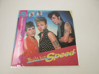 Load image into Gallery viewer, STRAY CATS BUILT FOR SPEED ARISTA 25RS-186 with OBI Japan LP Vinyl
