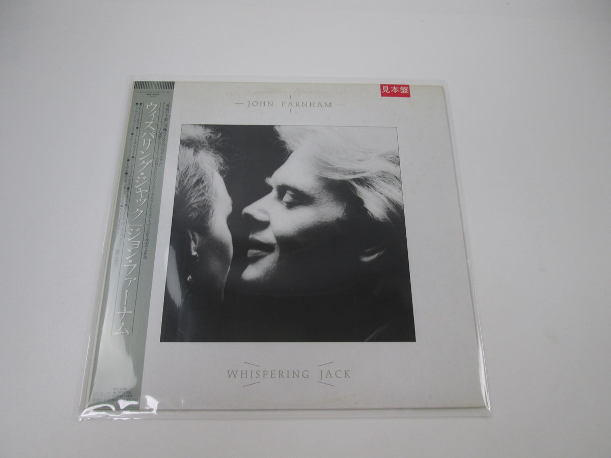 John Farnham Whispering Jack Promo RPL-8369 with OBI Japan LP Vinyl