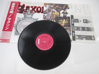 Load image into Gallery viewer, SAXON STRONG ARM OF THE LAW CARRERE P-10971G with OBI Japan LP Vinyl
