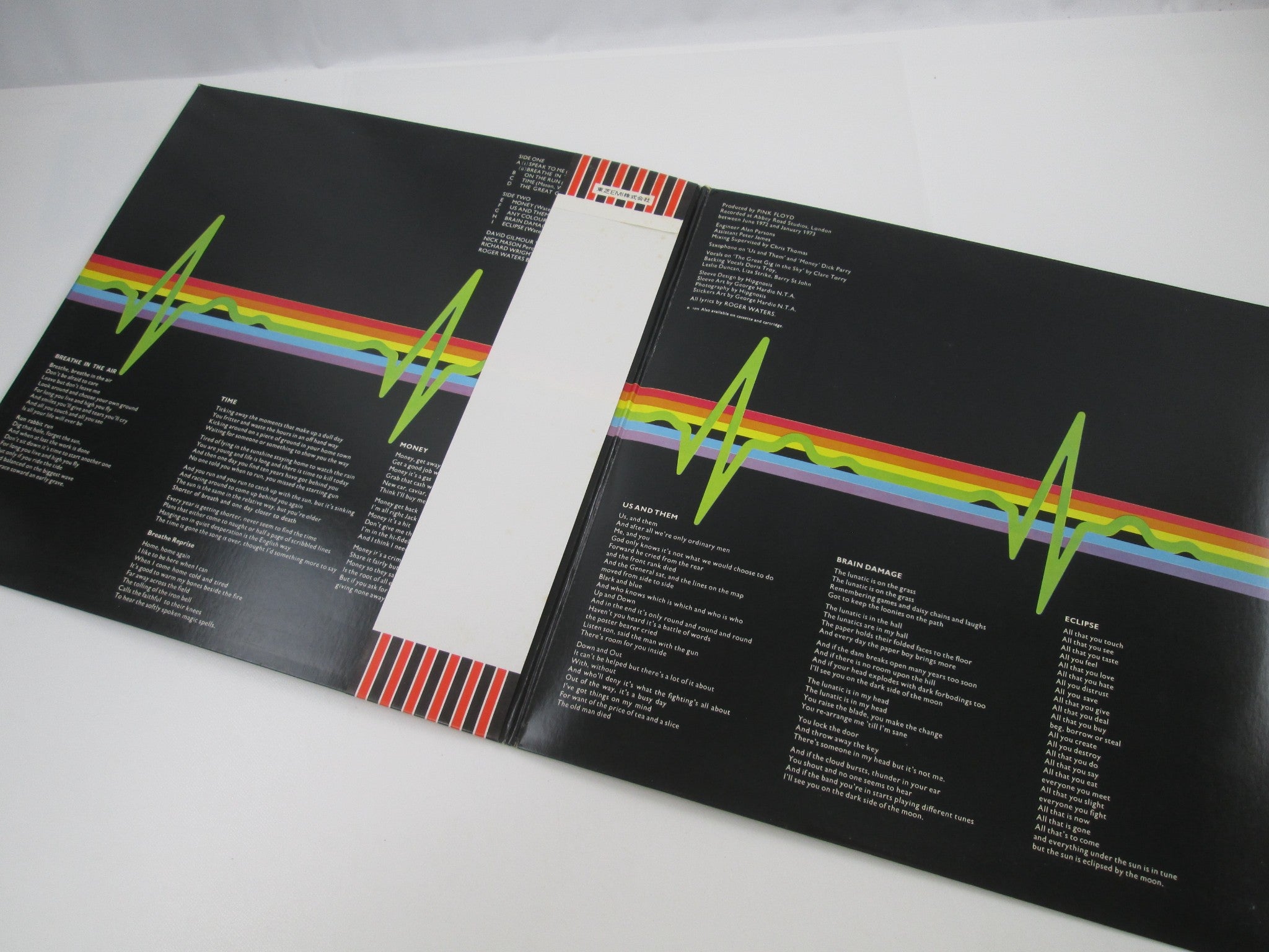 その他 LP/GF Pink Floyd Dark Side Of Moon EMS80324 EMI Japan Vinyl /00400 PINK FLOYD DARK SIDE OF THE MOON EMI EMS-80324 with OBI