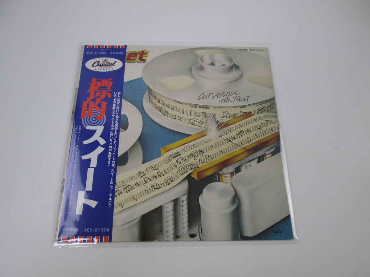 SWEET CUT ABOVE THE REST CAPITOL ECS-81208 with OBI Japan LP Vinyl