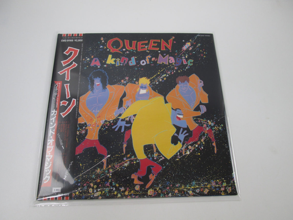 Queen A Kind Of Magic EMI EMS-91168 with OBI Japan LP Vinyl