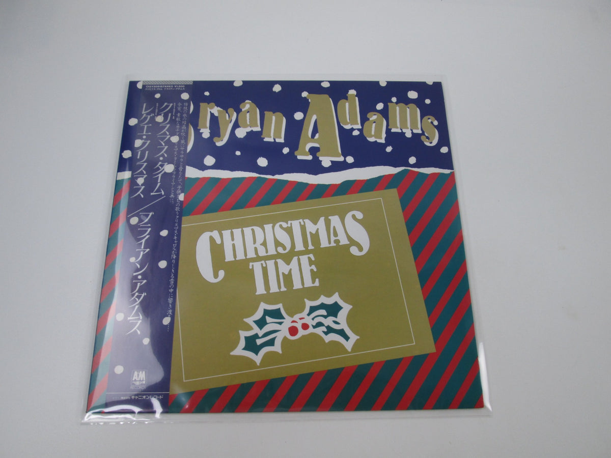Bryan Adams Christmas Time C12Y 3091 with OBI Japan LP Vinyl