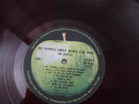 Load image into Gallery viewer, BEATLES SGT.PEPPER&#39;S LONELY HEARTS CLUB BAND AP-8163 with OBI Japan LP Red Vinyl
