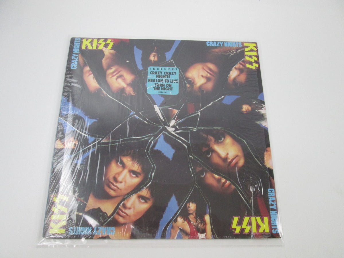 KISS Crazy Nights 832626 Hype Shrink LP Vinyl