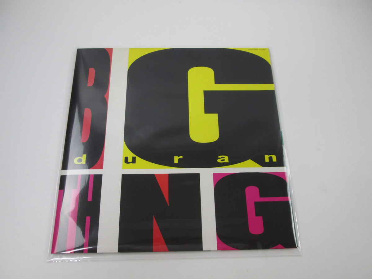 DURAN DURAN BIG THING EMI RP25 5692 with Poster Japan LP Vinyl