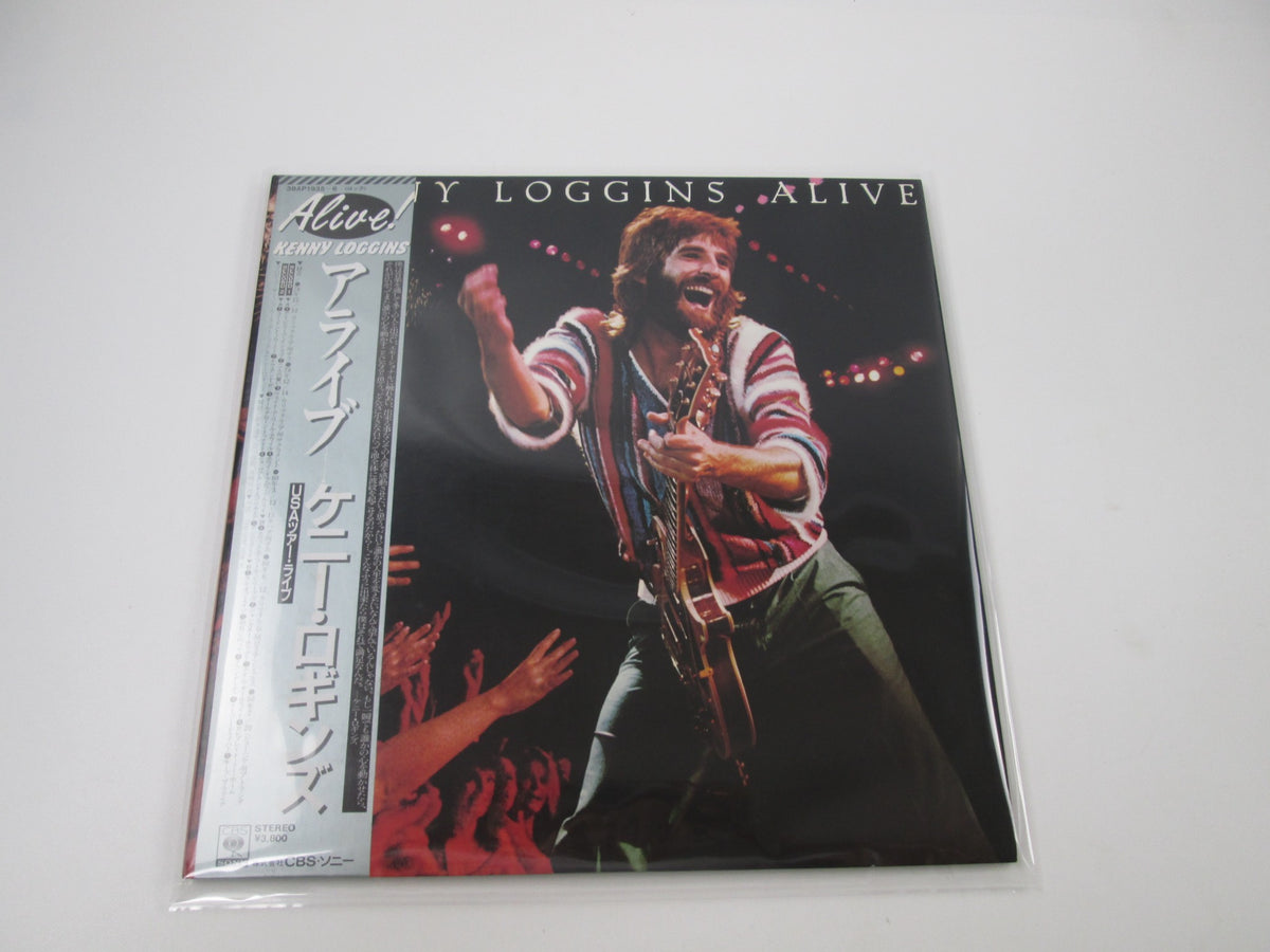 Kenny Loggins Alive Promo 38AP 1935,6 with OBI Japan LP Vinyl