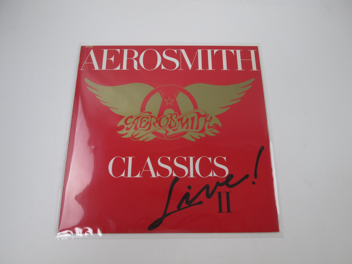 Aerosmith Classics Live II Promo 28AP 3359 Japan LP Vinyl