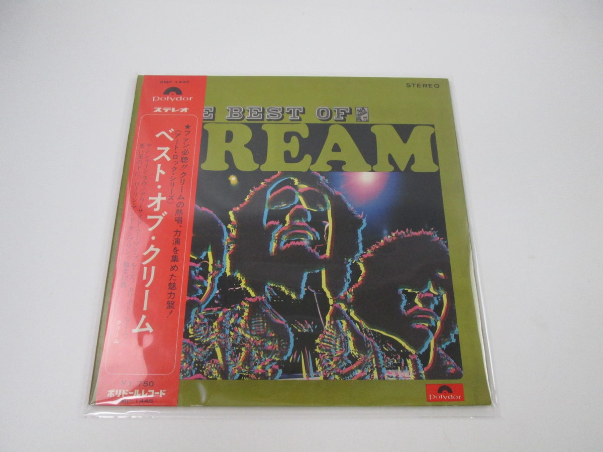 Cream The Best Of Cream SMP 1445 with OBI Japan LP Vinyl