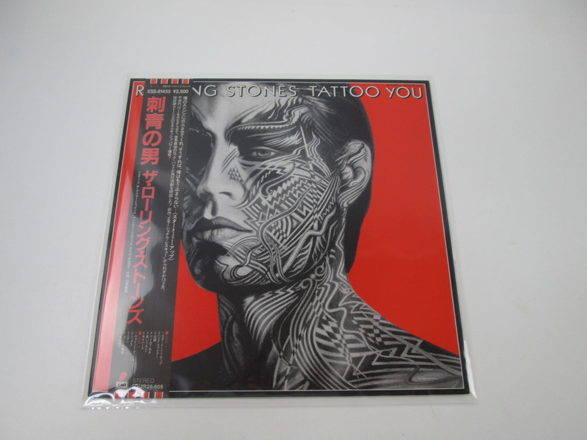The Rolling Stones Tattoo You ESS-81455 with OBI Japan LP Vinyl