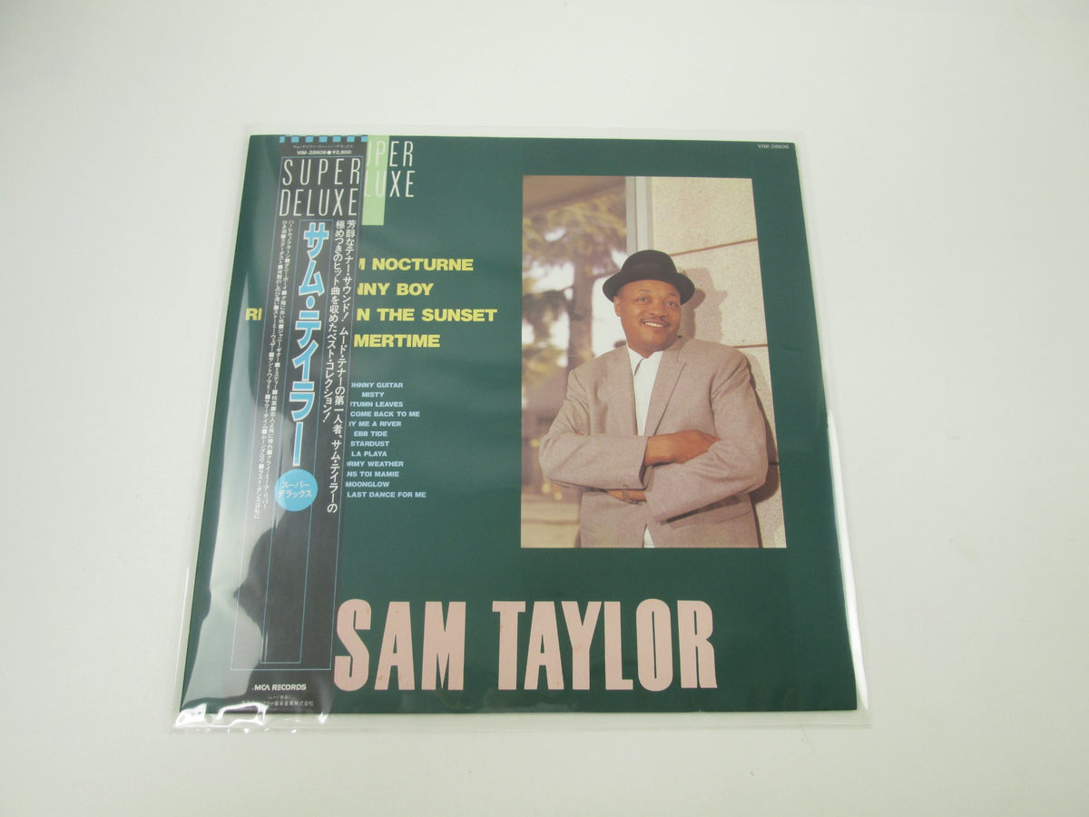 Sam Taylor Super Deluxe VIM-28606 with OBI Japan LP Vinyl