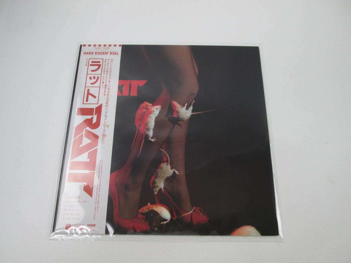 RATT SAME TIME COAST P-6203 with OBI Japan LP Vinyl