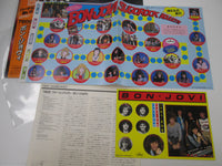 Load image into Gallery viewer, Bon Jovi 7800° Fahrenhe 28PP-1001 with OBI Poster Pinnup Japan LP Vinyl
