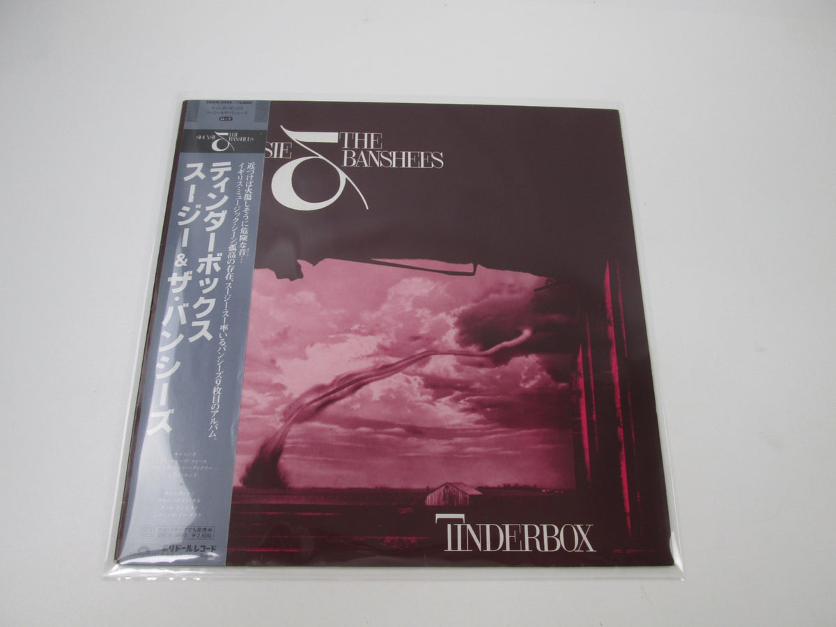 Siouxsie & The Banshees Tinderbox 28MM 0493 with OBI Japan LP Vinyl
