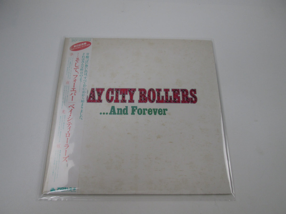 Bay City Rollers ... And Forever 18RS-54,5 with OBI Japan LP Vinyl