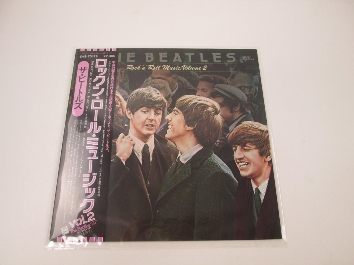 The Beatles Rock'n Roll Music VOL.2 EAS-70129 with OBI Japan LP Vinyl