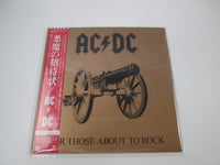 Load image into Gallery viewer, AC/DC FOR THOSE ABOUT TO ROCK WE SALUTE YOU P-11068A with OBI Japan LP Vinyl
