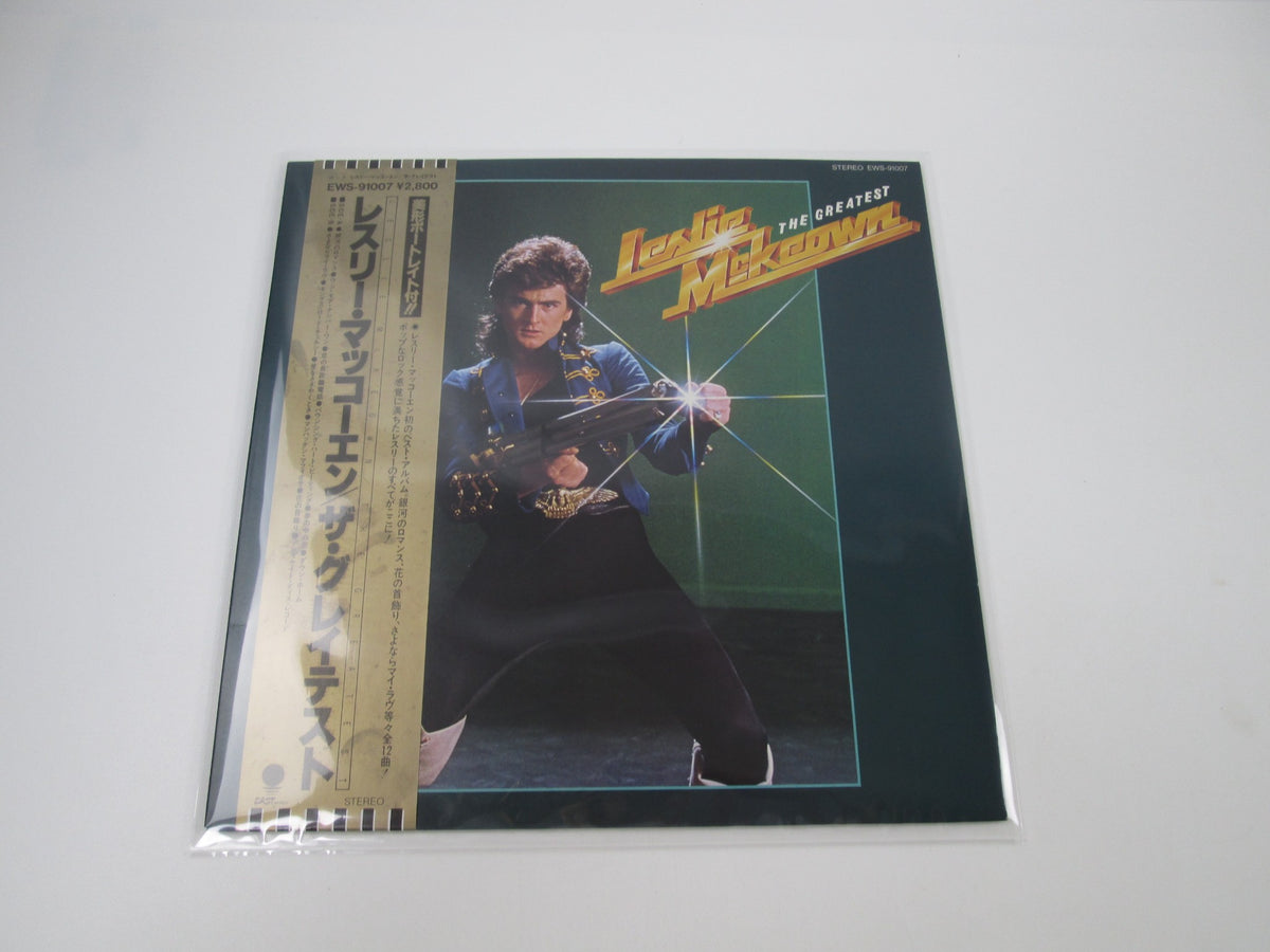 Leslie McKeown The Greatest EWS-91007 with OBI Pinnup Japan LP Vinyl