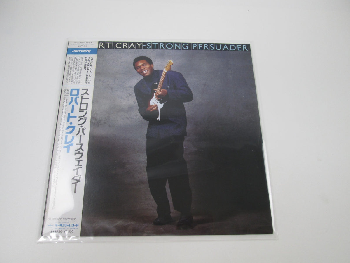 ROBERT CRAY STRONG PERSUADER MERCURY 25PP-210 with OBI Japan LP Vinyl
