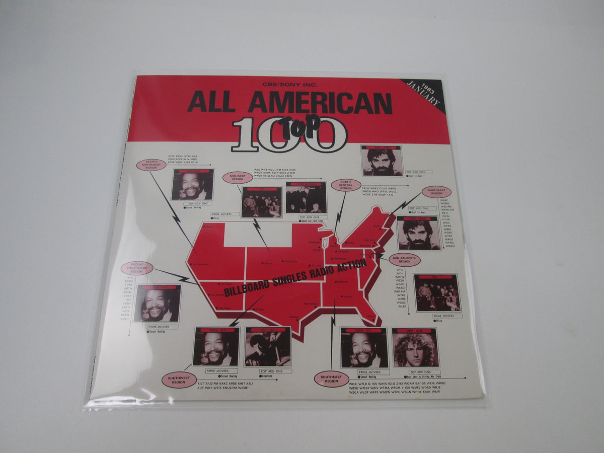 All American Top 100 January 1983 Promo XAAP-90053 Japan LP Vinyl