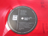 Load image into Gallery viewer, BEATLES WHITE ALBUM EMI/ODEON EAS-67157,8 with OBI Japan LP Red Vinyl
