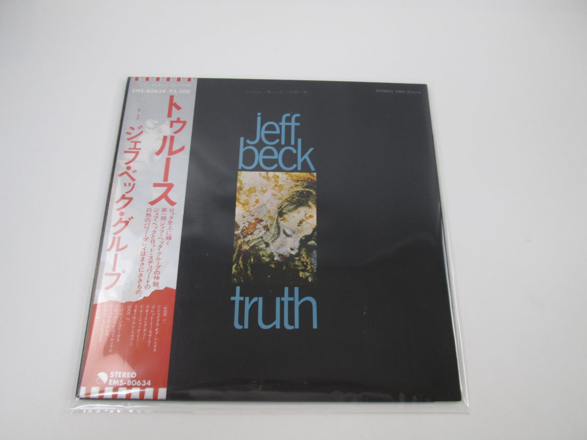 Jeff Beck Truth Promo EMS-80634 with OBI Japan LP Vinyl