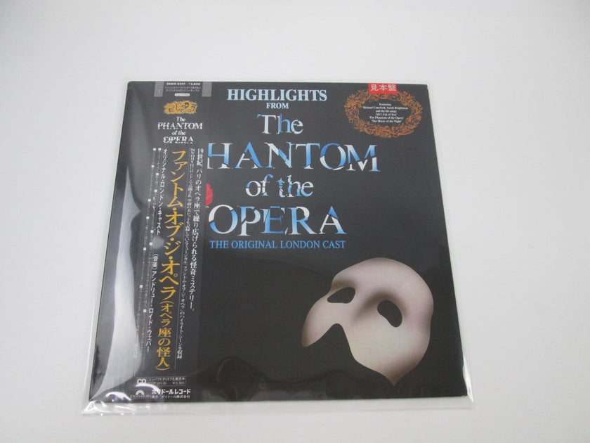 Highlights From The Phantom Of The Opera Promo 28MM 0597 with OBI Japa ...