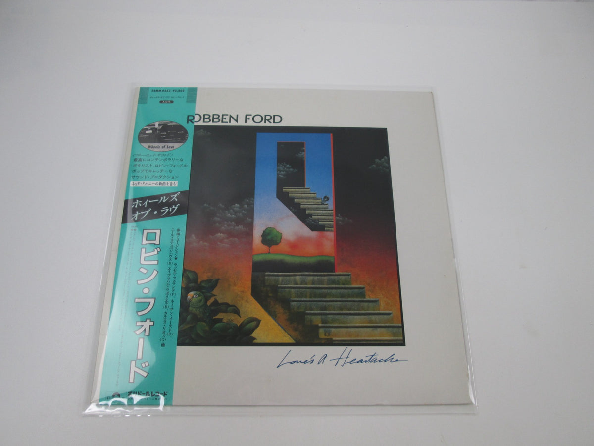 Robben Ford Love's A Heartache 28MM 0253 with OBI Japan LP Vinyl