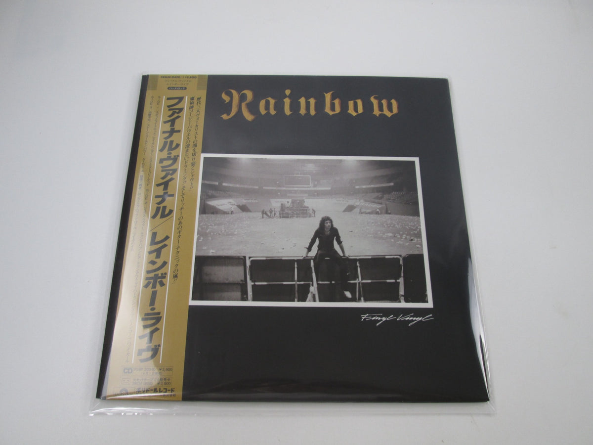 RAINBOW FINAL VINYL POLYDOR 38MM 0490,1 with OBI Japan LP Vinyl