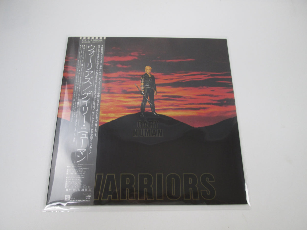 Gary Numan Warriors WEA P-11410 with OBI Japan LP Vinyl