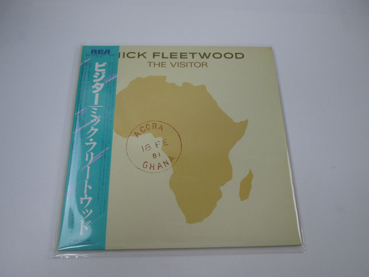 Mick Fleetwood ‎The Visitor RPL-8082 with OBI Japan LP Vinyl