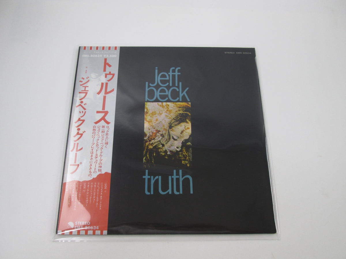 Jeff Beck Truth EMS-80634 with OBI Japan LP Vinyl