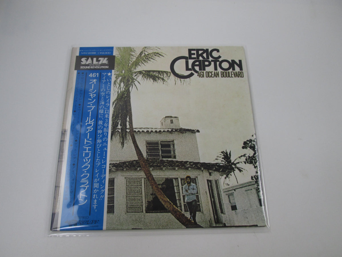 Eric Clapton 461 Ocean Boulevard MW 2098 with OBI Japan LP Vinyl