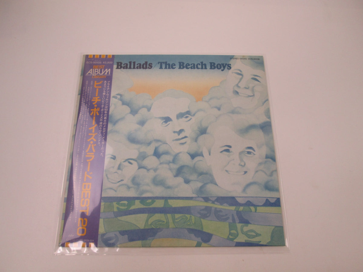 The Beach Boys ‎Ballads ECS-90108 with OBI Japan LP Vinyl