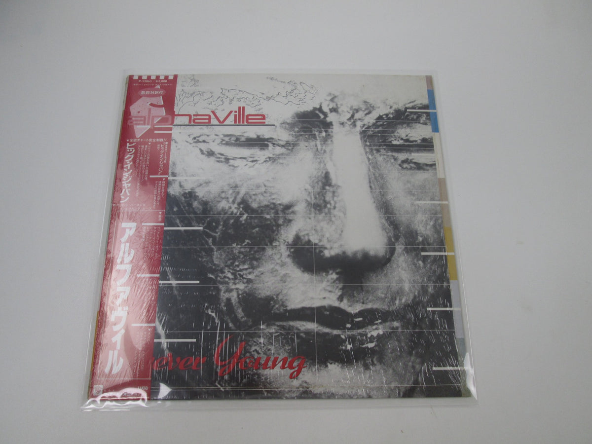 Alphaville Forever Young P-13065 with OBI Japan LP Vinyl