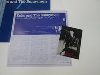 Load image into Gallery viewer, ECHO &amp; THE BUNNYMEN SAME KOROVA P-6195 with OBI Sticker Japan LP Vinyl
