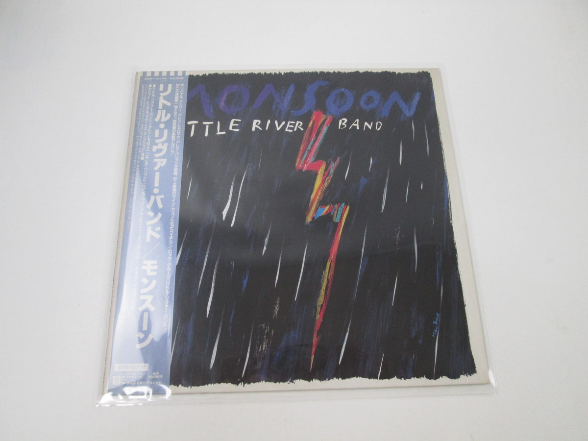 Little River Band Monsoon Promo 23P1-2135 with OBI Japan LP Vinyl