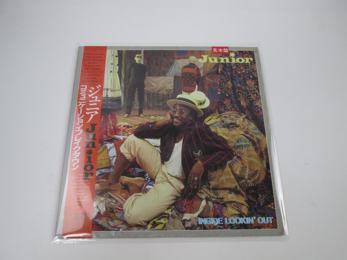 Junior Inside Lookin' Out Promo 25PP-94 with OBI Japan LP Vinyl