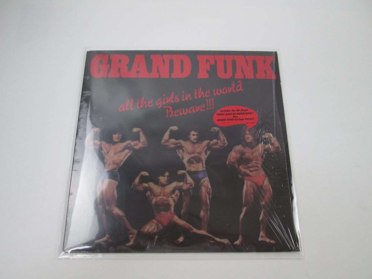 Grand Funk All The Girls In The World Beware!!! SO-11356 LP Vinyl