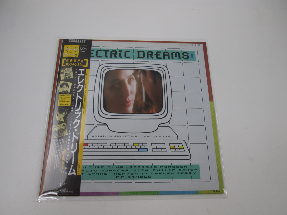 OST(CULTURE CLUB) ELECTRIC DREAMS VIRGIN VIL-6134 with OBI Japan LP Vinyl